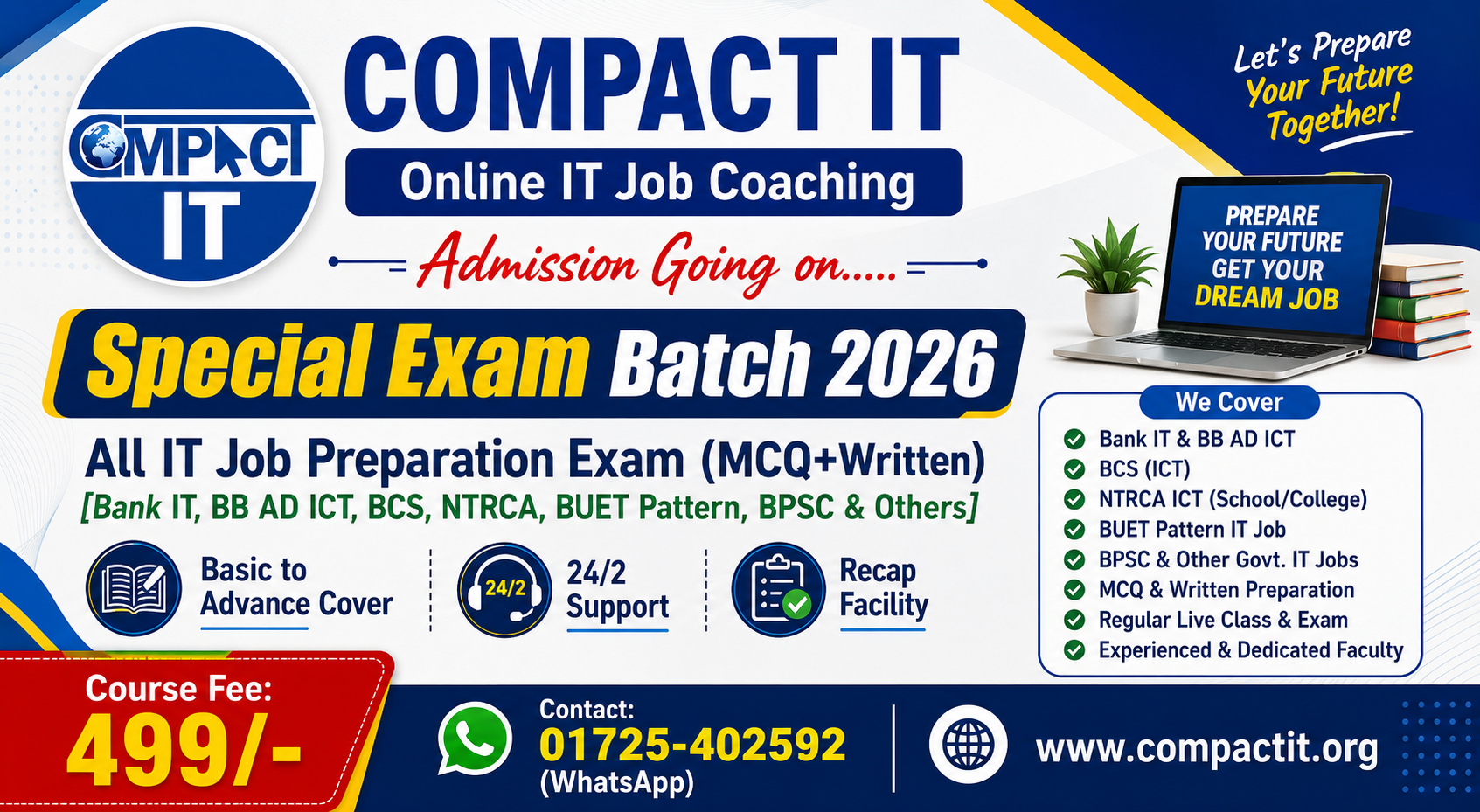 IT Job Special Exam Batch